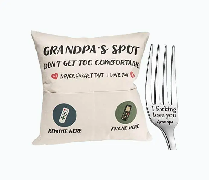 Product Image of the Grandpa’s Spot Pillowcase