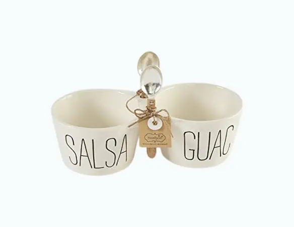 Product Image of the Guacamole and Salsa Serving Dish Sets 