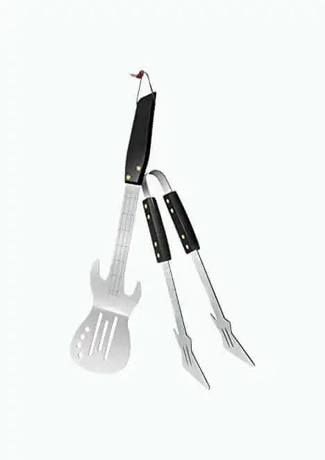 Product Image of the Guitar Barbecue Tool Set