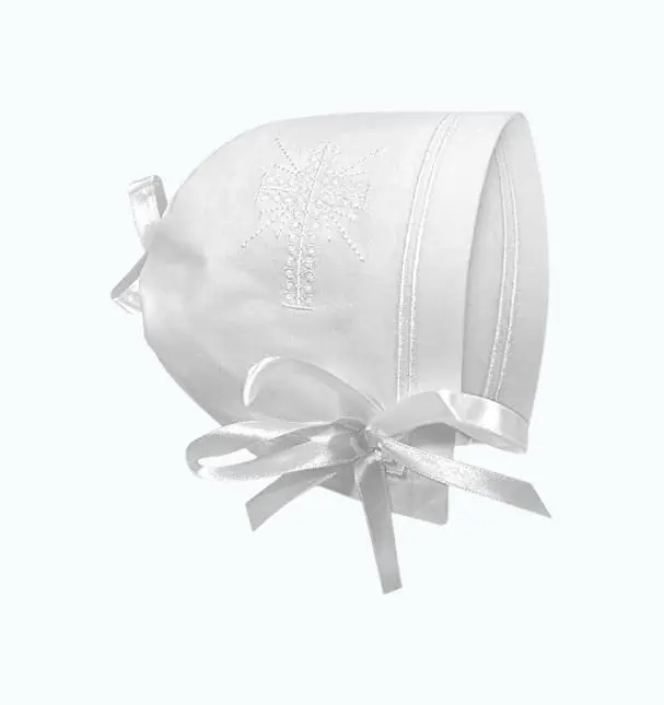 Product Image of the Handkerchief Christening Bonnet