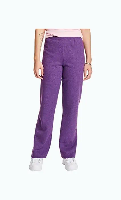 Product Image of the Hanes Open-Bottom Sweatpants