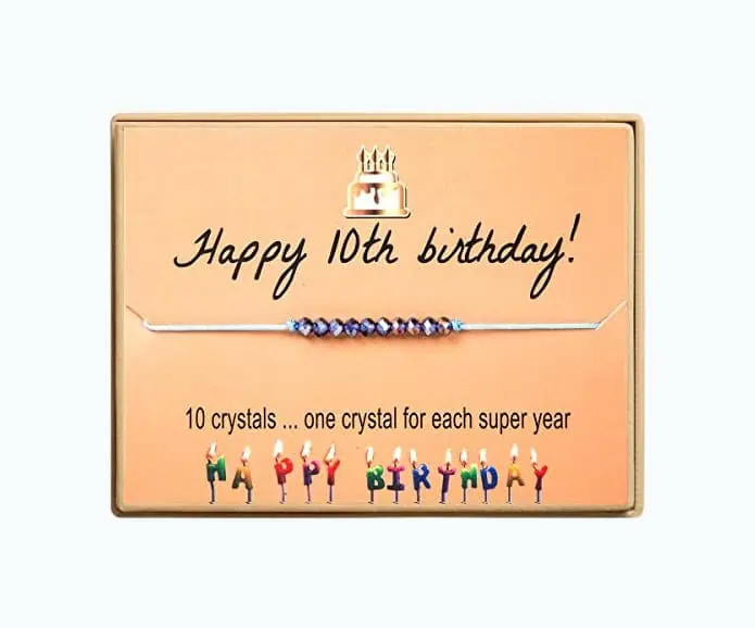 Product Image of the Happy 10th Birthday Bracelet