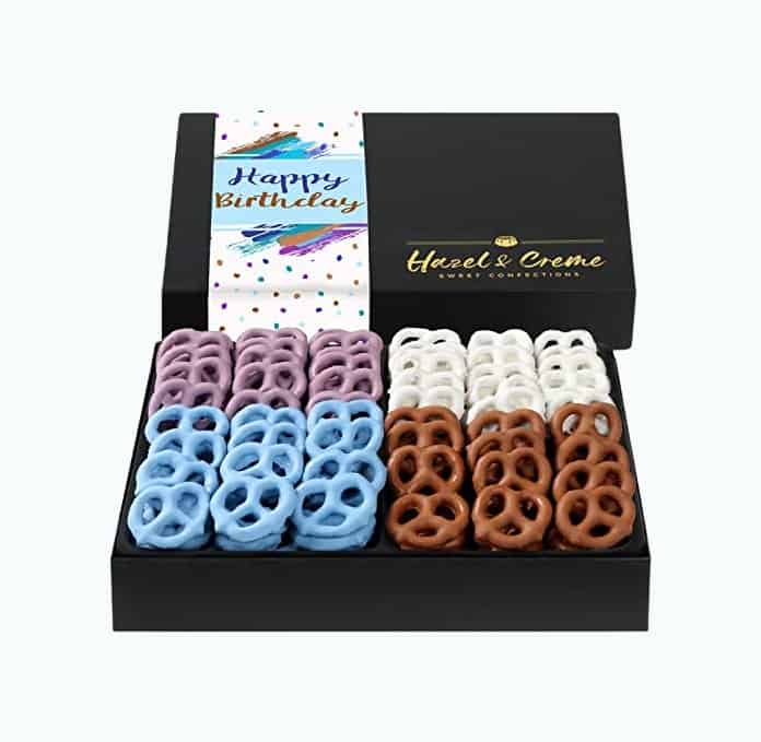 Product Image of the Happy Birthday Gourmet Pretzels Box