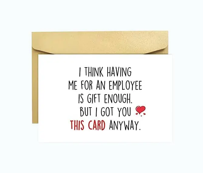 Product Image of the Happy Boss Day Card
