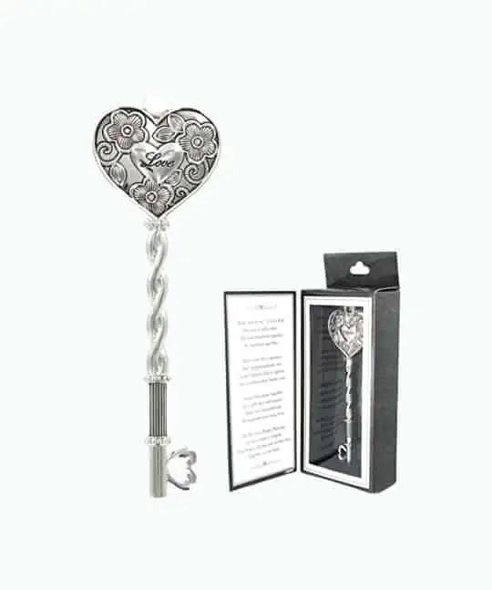 Product Image of the Happy Marriage Key Ornament