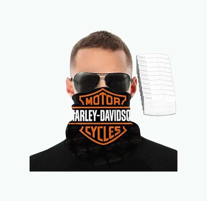 Product Image of the Harley-Davidson Face Mask Motorcycle Neck Gaiter