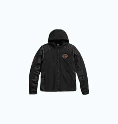 Product Image of the Harley-Davidson Men's Sully 3-in-1 Convertible Mesh Jacket
