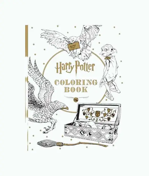 Product Image of the Harry Potter Coloring Book