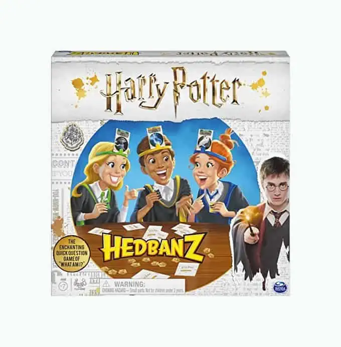 Product Image of the Harry Potter HedBanz Game