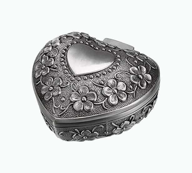 Product Image of the Heart Shape Jewelry Box