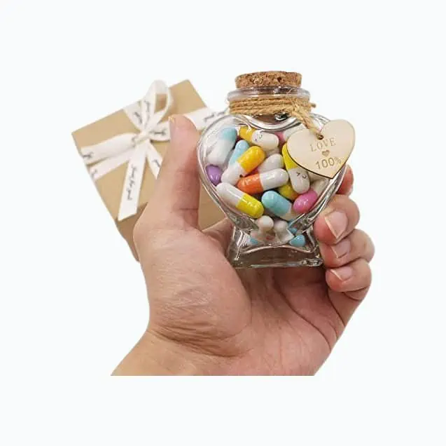 Product Image of the Heart-Shaped Capsule Bottle
