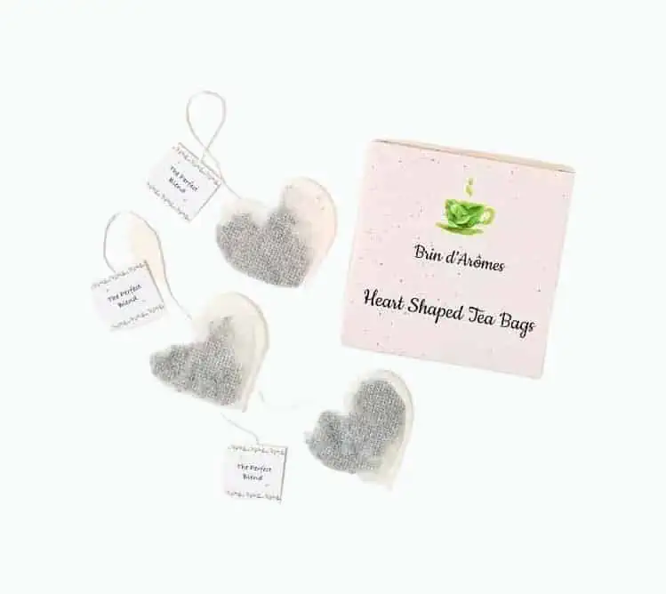 Product Image of the Heart-Shaped Tea Bags
