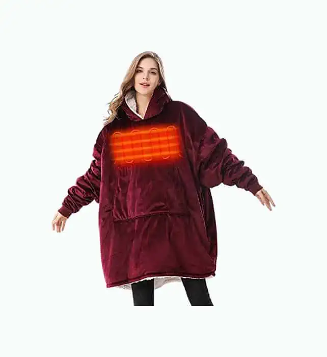 Product Image of the Heated Blanket Hoodie