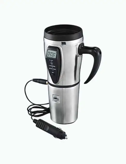 Product Image of the Heated Smart Travel Mug with Temperature Control
