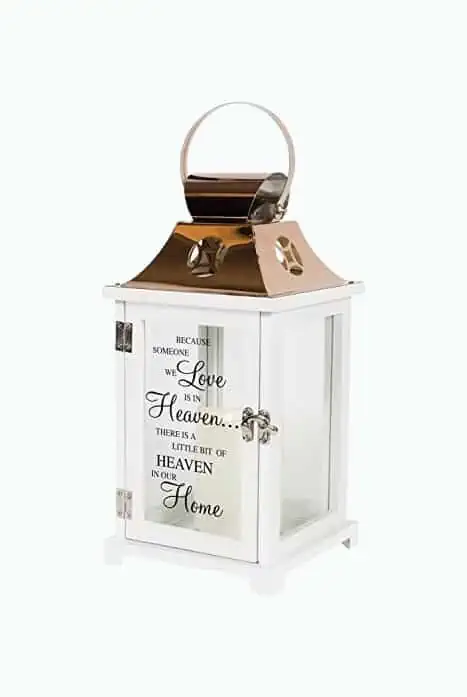 Product Image of the Heaven In Our Home Flameless Candles Copper Lantern