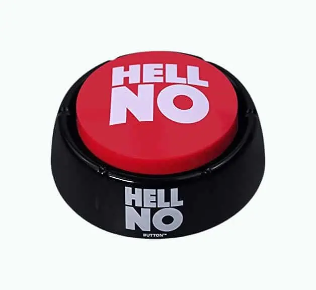 Product Image of the Hell No Button
