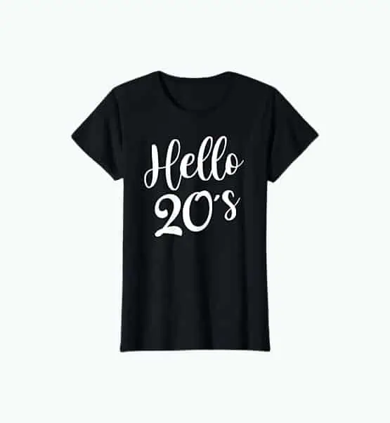 Product Image of the Hello 20s T-Shirt