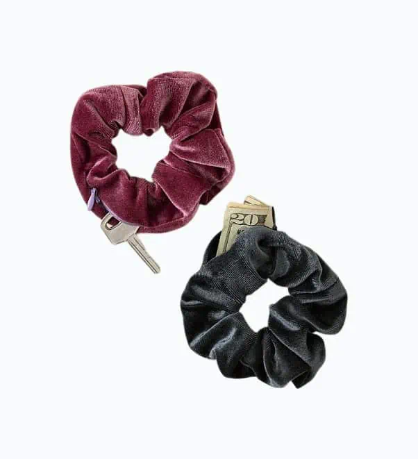 Product Image of the Hidden Pocket Scrunchies