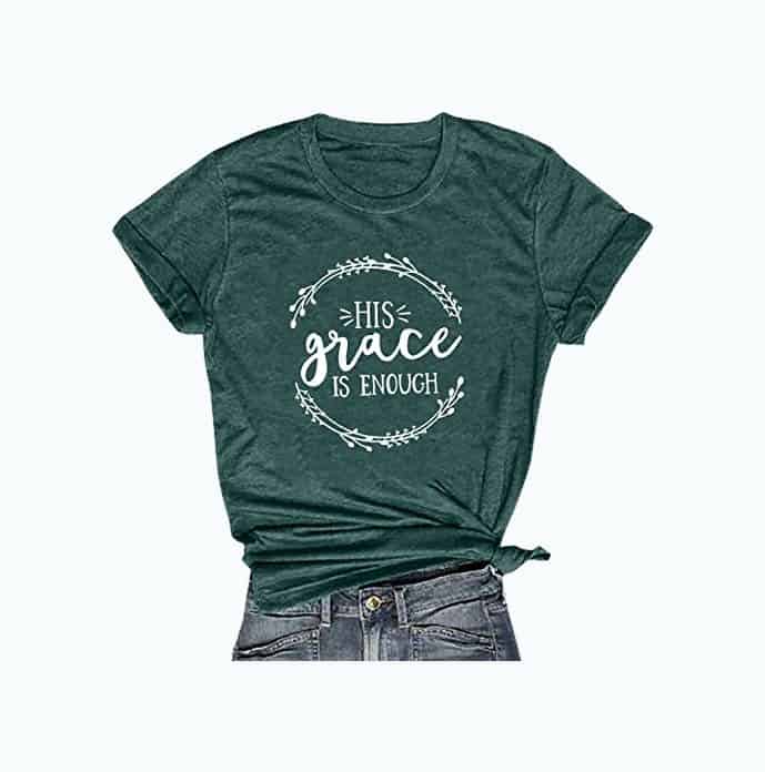 Product Image of the His Grace is Enough T-Shirt