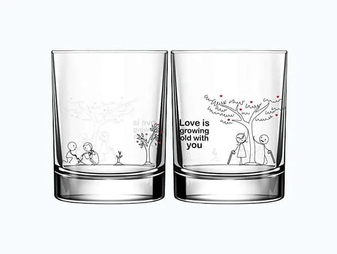 Product Image of the His N’ Hers Drinking Glasses