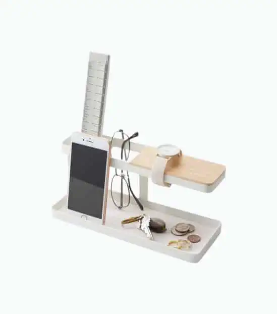 Product Image of the Home Desk Wood & Steel Organizer