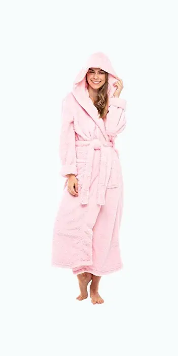 Product Image of the Hooded Winter Bathrobe