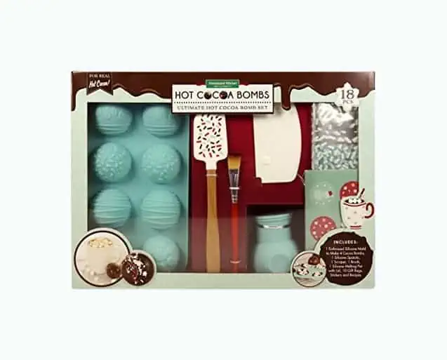 Product Image of the Hot Cocoa Bomb DIY Set