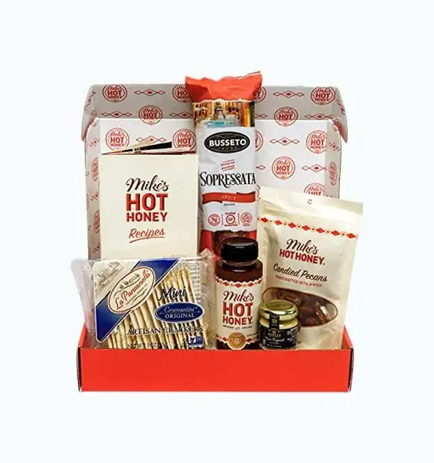 Product Image of the Hot Honey Gourmet Gift Basket