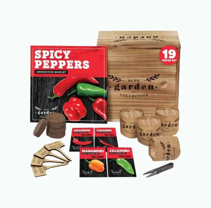 Product Image of the Hot Pepper Growing Kit