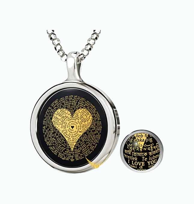 Product Image of the I Love You Necklace