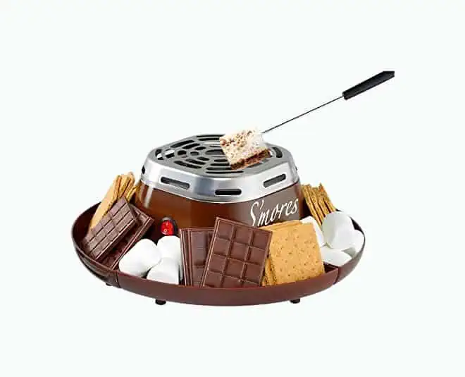 Product Image of the Indoor Electric Stainless Steel S'mores Maker