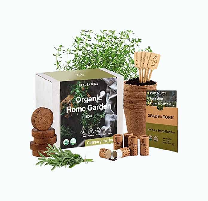 Product Image of the Indoor Herb Garden Starter Kit
