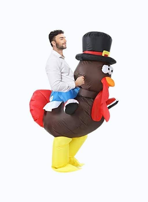 Product Image of the Inflatable Turkey Costume for Adults