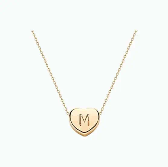 Product Image of the Initial Heart Necklace