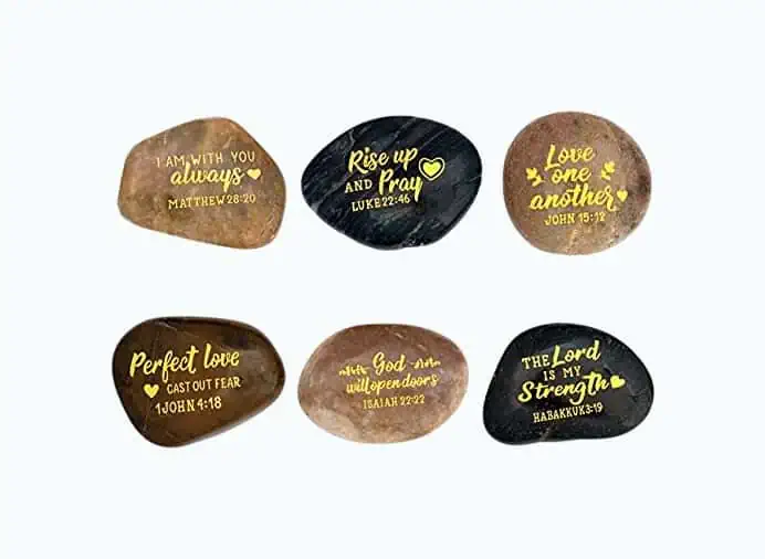 Product Image of the Inspirational Scripture Stone Set