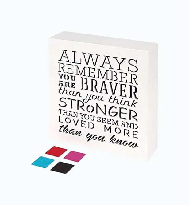 Product Image of the Inspirational Wall Plaque