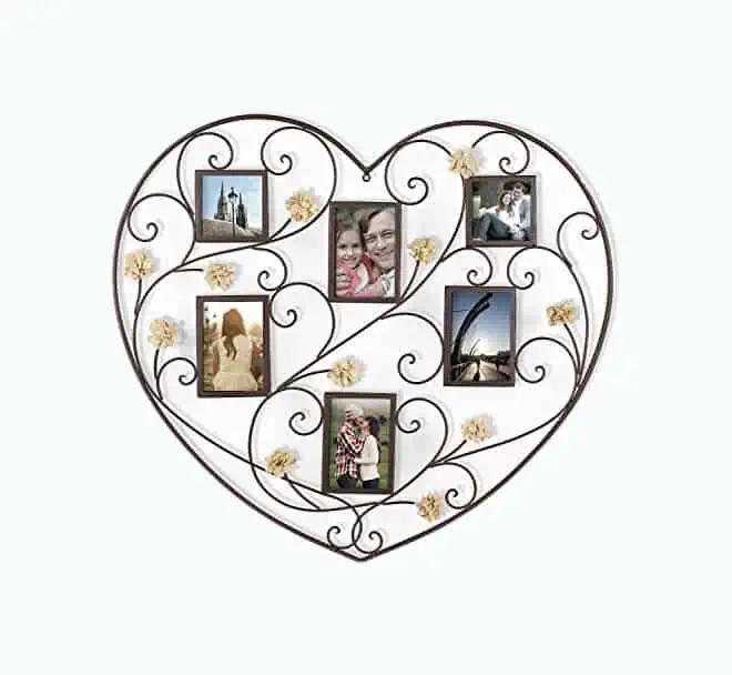 Product Image of the Iron Heart-Shape Picture Frame