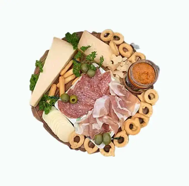 Product Image of the Italian Meat & Cheese Gift Basket