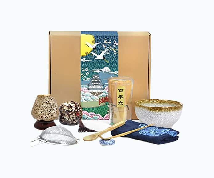 Product Image of the Japanese Matcha Tea Set