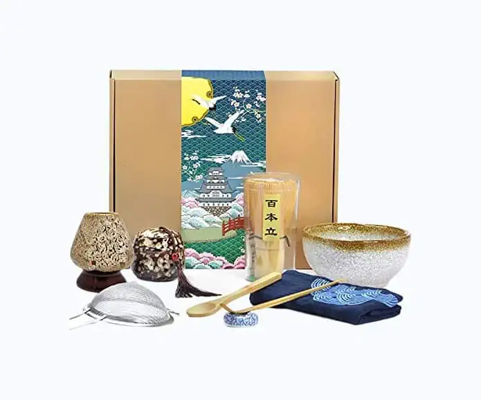 Product Image of the Japanese Matcha Tea Set