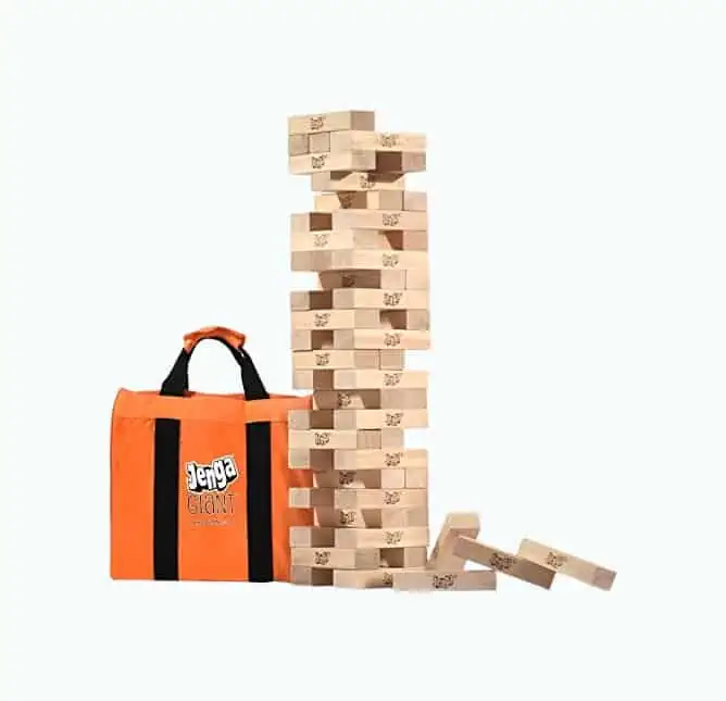 Product Image of the Jenga Giant JS6 (Stacks to Over 4 Feet)