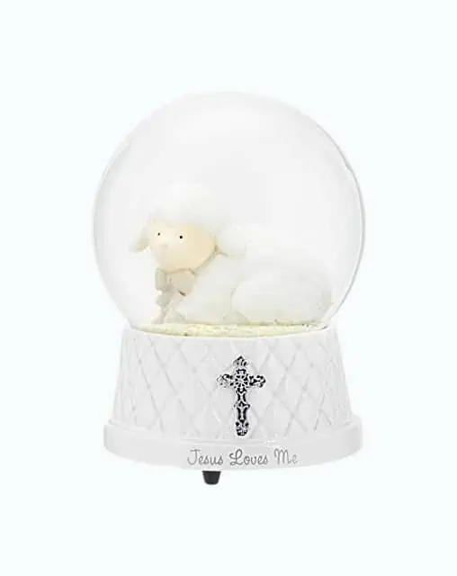 Product Image of the Jesus Loves Me Snow Globe