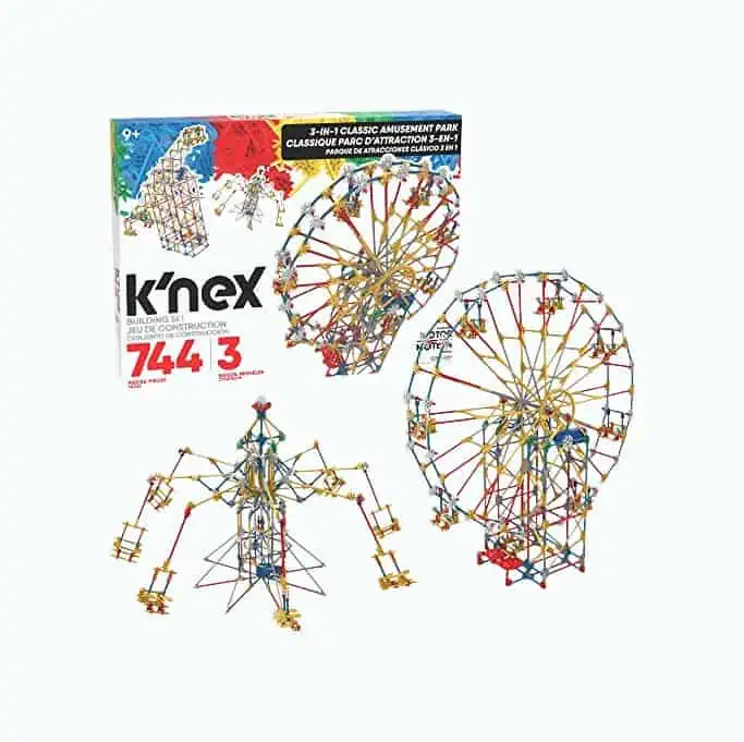 Product Image of the K'NEX 3-in-1 Amusement Park Set
