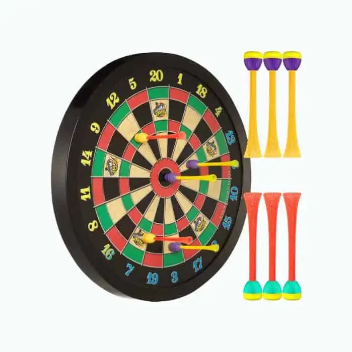 Product Image of the Kid-Safe Indoor Magnetic Dart Board