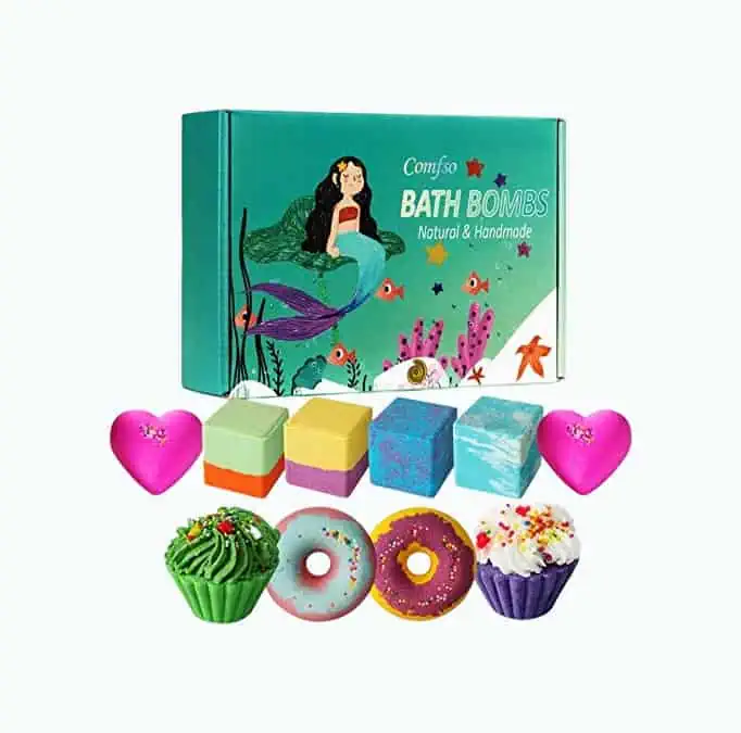 Product Image of the Kids Bath Bombs Kit