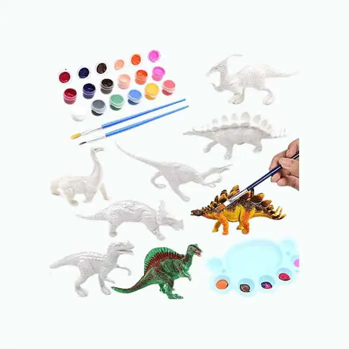 Product Image of the Kids Crafts 3D Painting Dinosaurs Toys Arts and Crafts