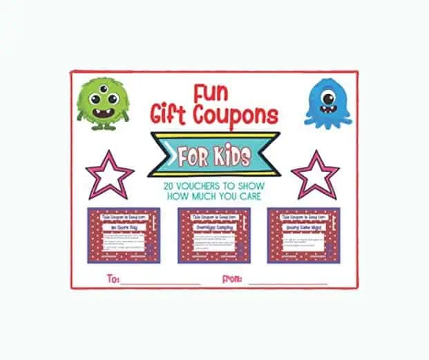Product Image of the Kids Gift Coupons