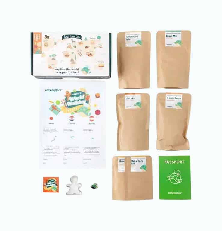 Product Image of the Kids Global Holiday Dessert Kit