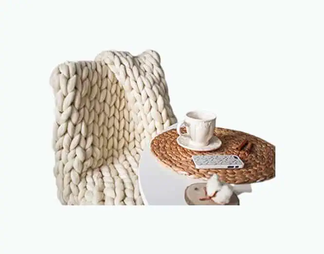 Product Image of the Knit Wool Blanket