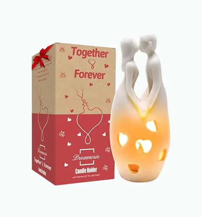 Product Image of the LED Candle Holder Statue